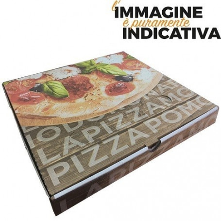 Scatole cartone per Pizza Singola cm. 32,5 – Rosati Carta